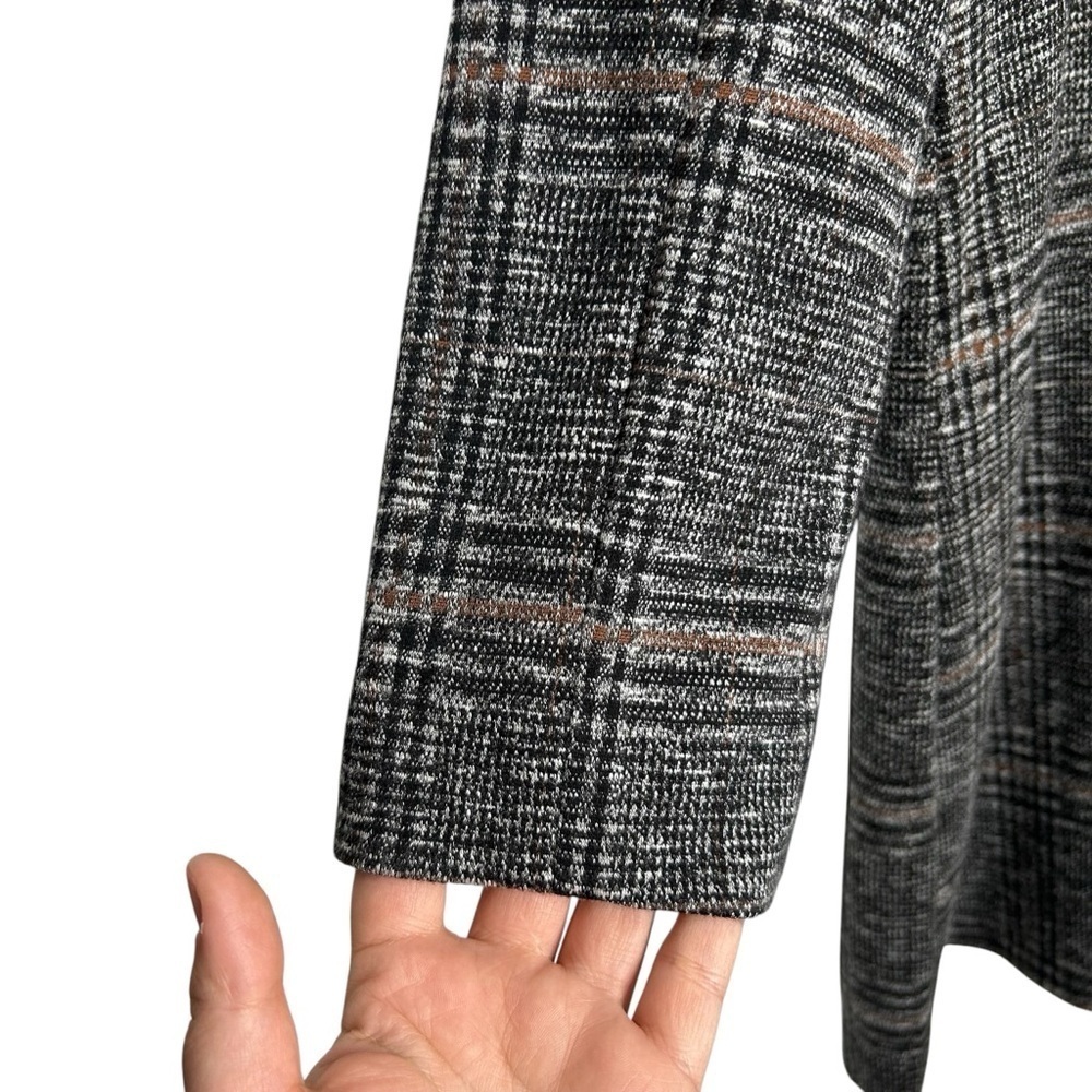 Sanctuary Carlyle Plaid Coat Abstract Plaid Soft Oversized Career Jacket Medium - Picture 11 of 15